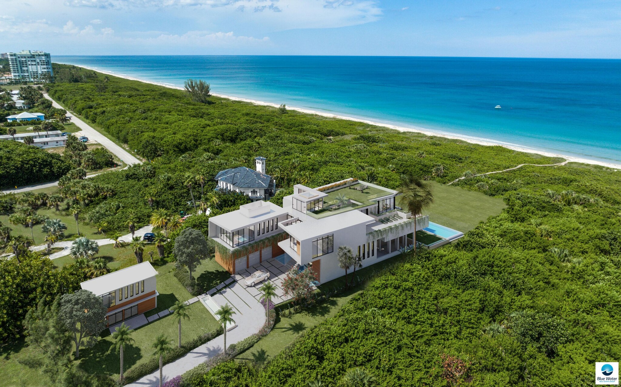 2316 Tamarind Dr, Hutchinson Island, FL for sale Aerial- Image 1 of 1