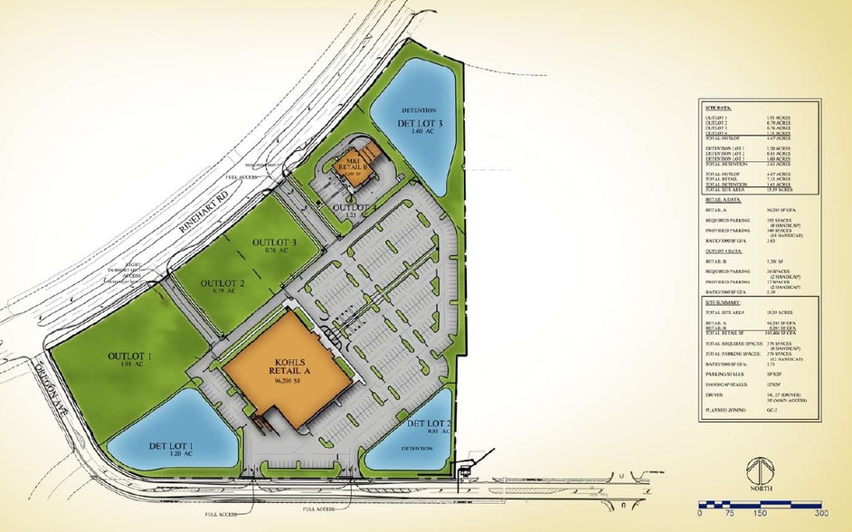 1371 Rinehart Rd, Sanford, FL for lease - Site Plan - Image 2 of 2