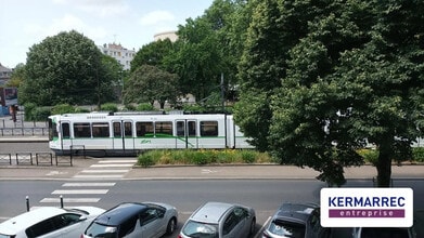 Nantes - AERIAL map view