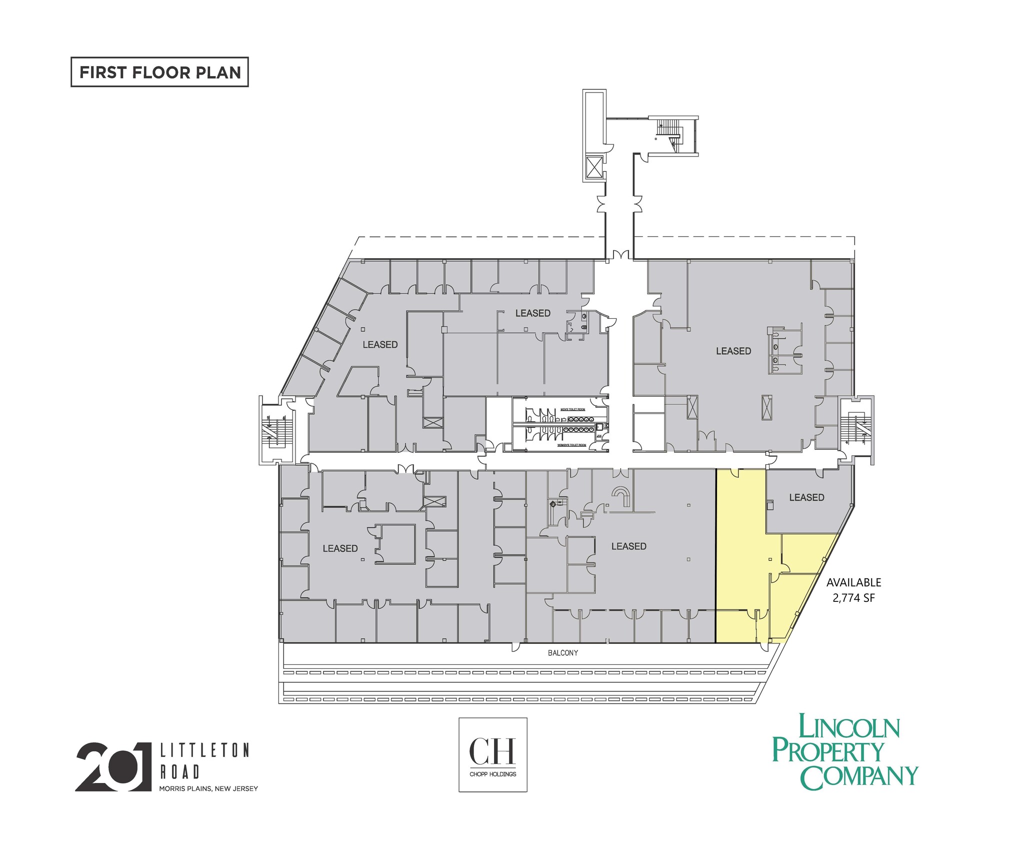 201 Littleton Rd, Morris Plains, NJ for lease Floor Plan- Image 1 of 2