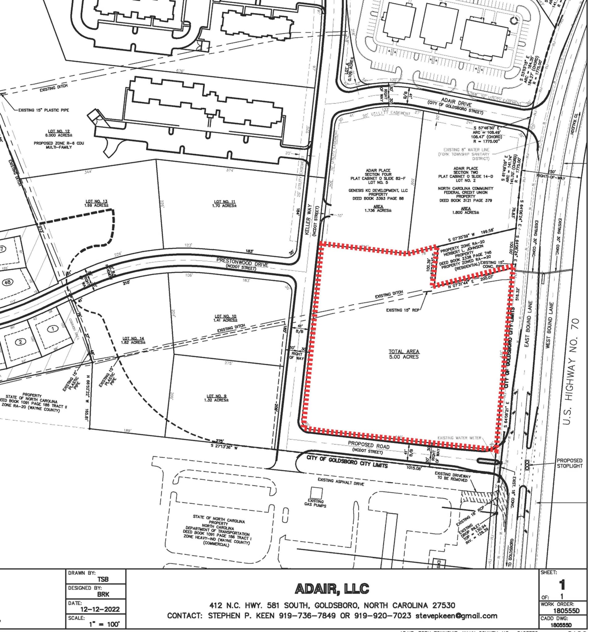 US Hwy 70 W, Goldsboro, NC for sale Building Photo- Image 1 of 2