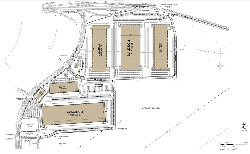 Arch Airport, Stockton, CA for lease - Site Plan - Image 3 of 5