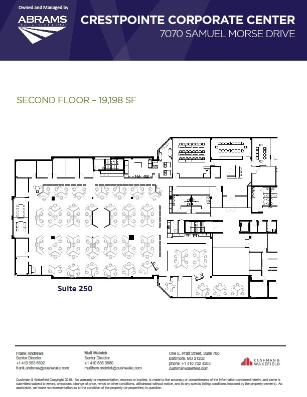 7070 Samuel Morse Dr, Columbia, MD for lease Floor Plan- Image 1 of 1