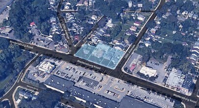 3714 Bladensburg Rd, Brentwood, MD - AERIAL  map view