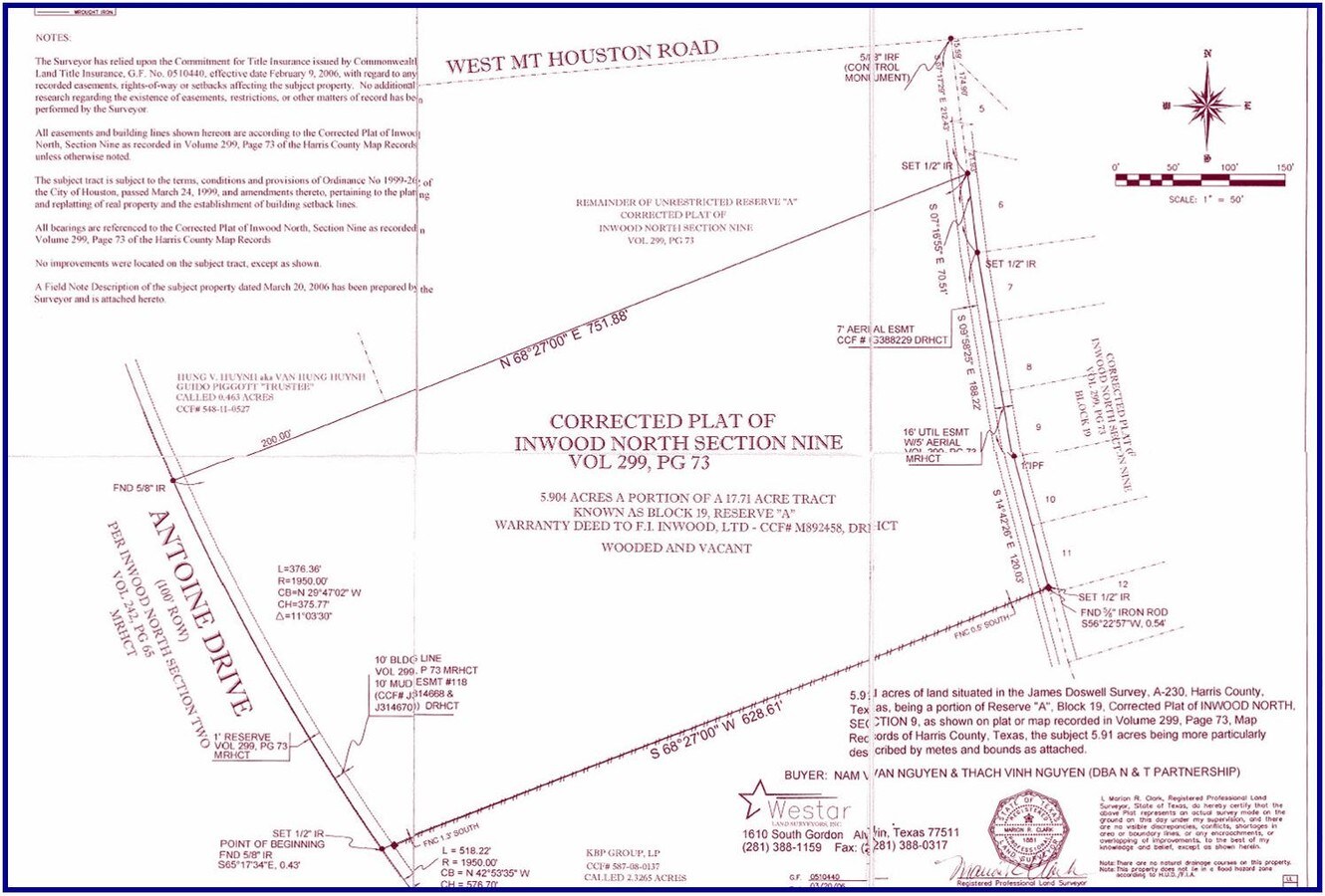 Antoine Dr W Mt Houston Rd Houston Tx 77088 5 90 Ac Northwest Houston Land Loopnet Com