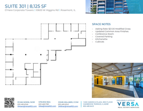 10600 W Higgins Rd, Rosemont, IL for lease Floor Plan- Image 1 of 1