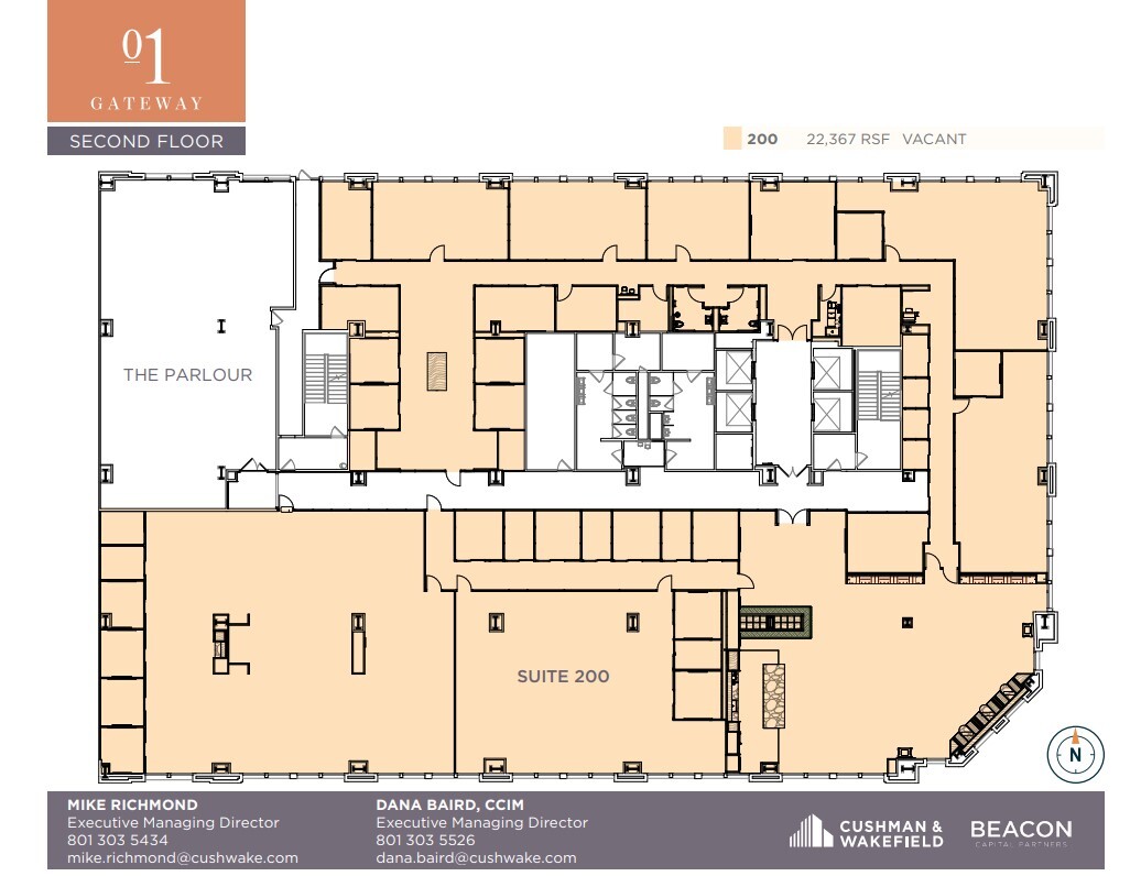 90 S 400 W, Salt Lake City, UT for lease Floor Plan- Image 1 of 1