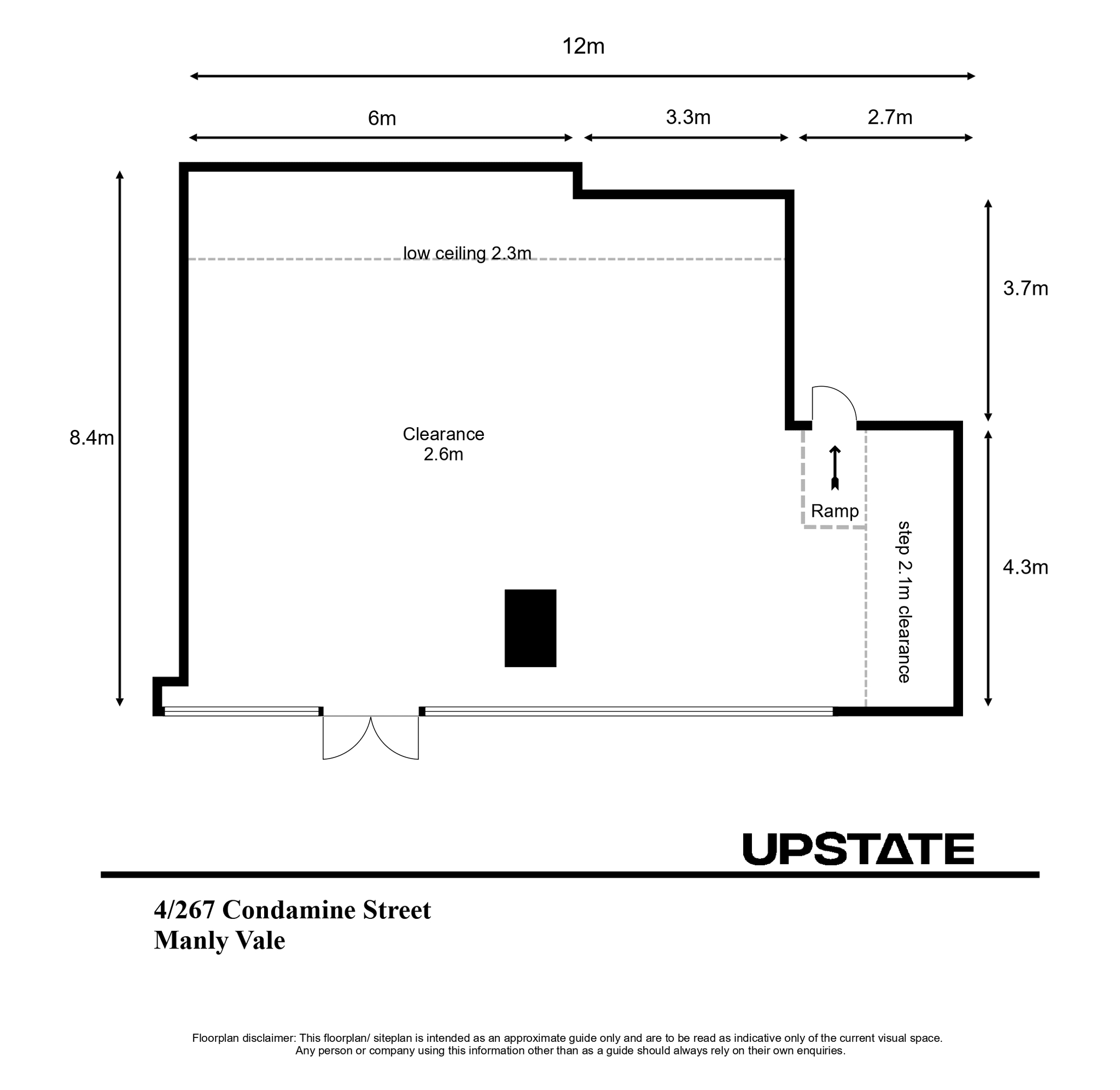 267-269 Condamine St, Manly Vale for lease Floor Plan- Image 1 of 1