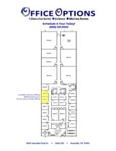 9041 executive park Dr, Knoxville, TN for lease Floor Plan- Image 1 of 4