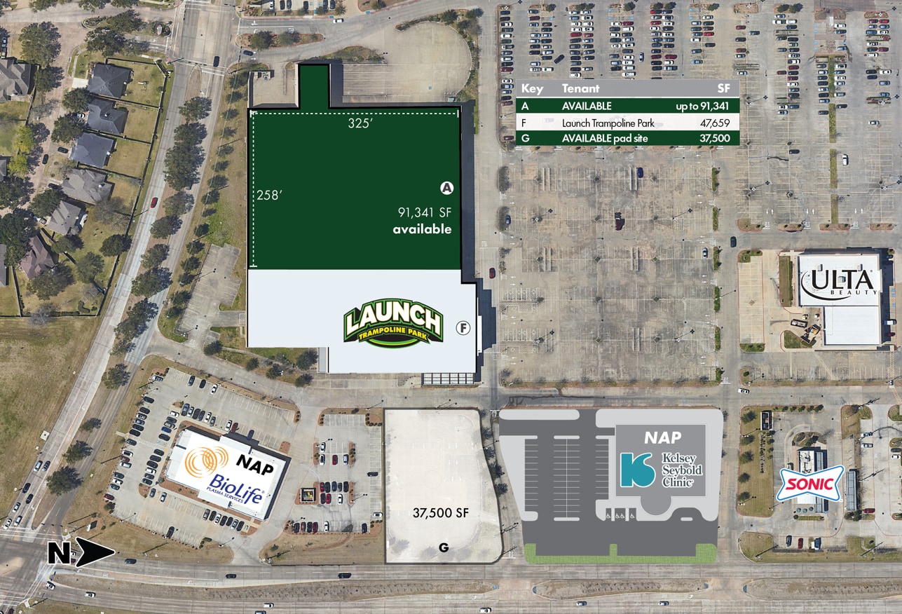 Westheimer Rd & Eldridge Pky, Houston, TX for lease Site Plan- Image 1 of 1