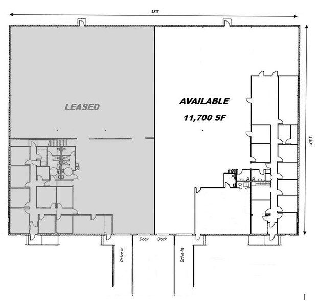 5560-5568 Shepherdsville Rd, Louisville, KY for lease - Floor Plan - Image 2 of 2