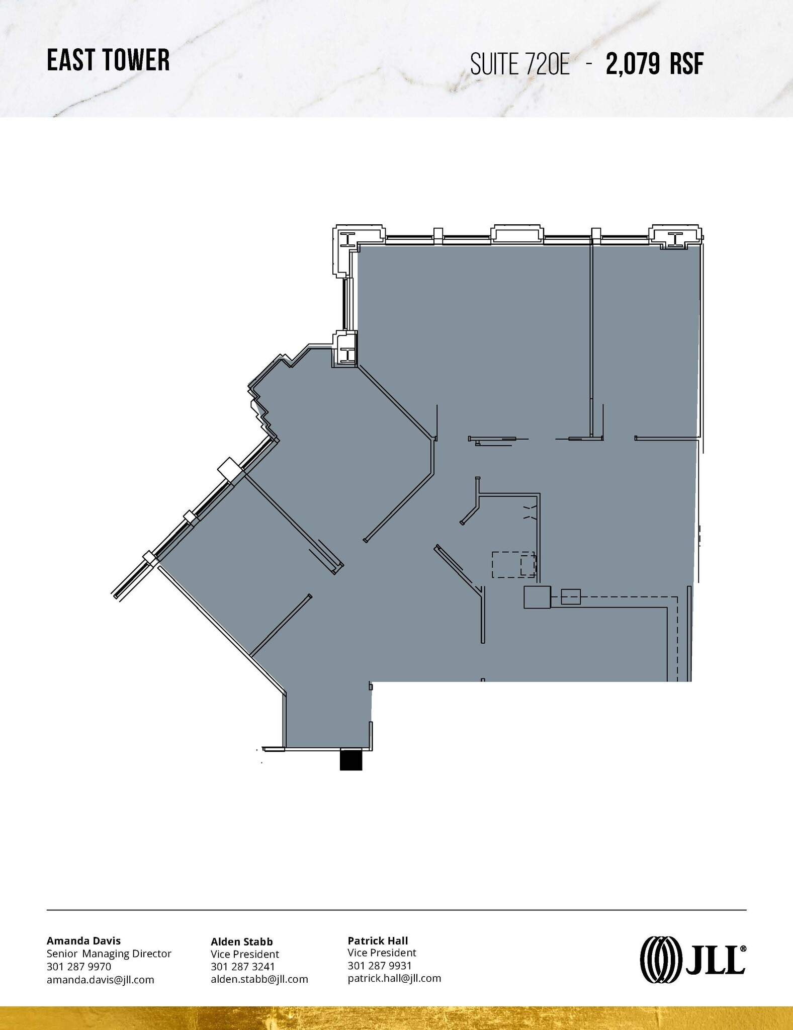7501 Wisconsin Ave, Bethesda, MD for lease Floor Plan- Image 1 of 2