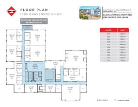 1003 Gravenstein Hwy, Sebastopol, CA for lease Floor Plan- Image 1 of 1