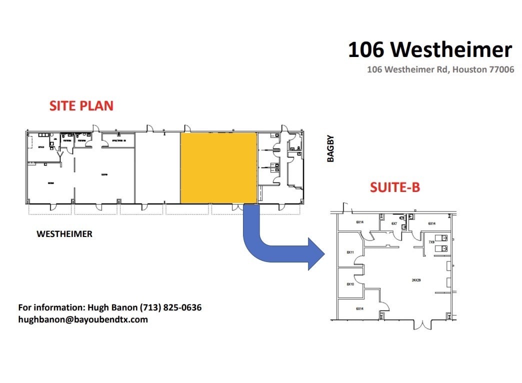 106 Westheimer Rd, Houston, TX for lease Floor Plan- Image 1 of 1
