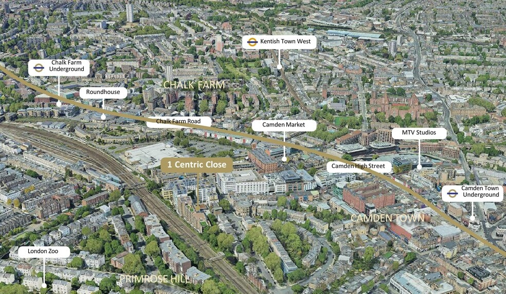 1-6 Centric Clos, London for sale - Building Photo - Image 2 of 9