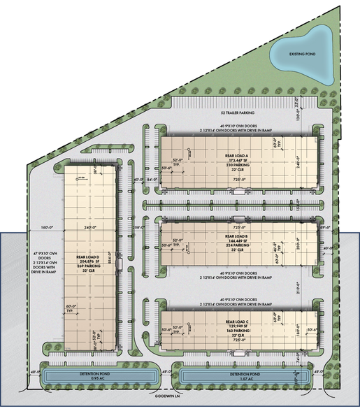 2633 Goodwin Ln, New Braunfels, TX for lease - Site Plan - Image 2 of 5