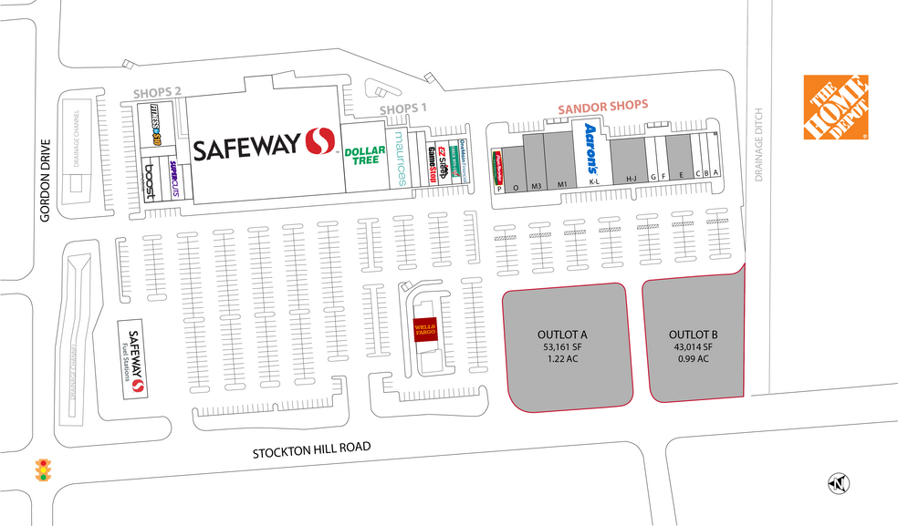 3900 E Stockton Hill Rd, Kingman, AZ for lease - Site Plan - Image 3 of 6