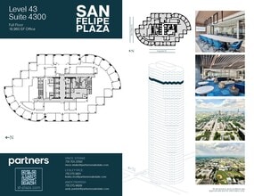 5847 San Felipe St, Houston, TX for lease Floor Plan- Image 1 of 2