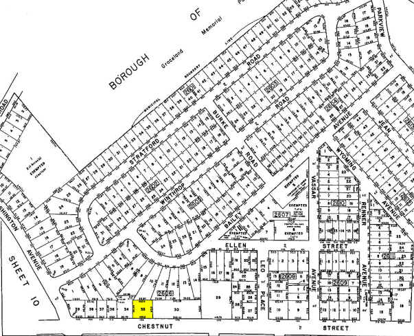 420 Chestnut St, Union, NJ for lease - Plat Map - Image 2 of 5