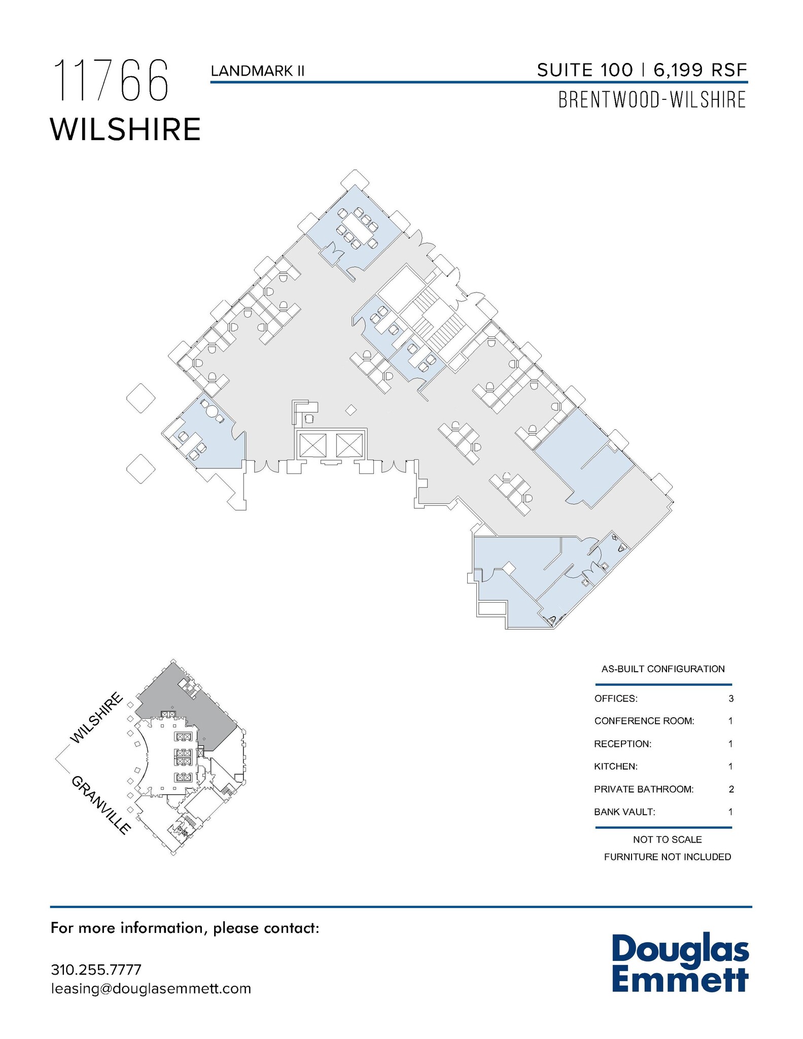 11766 Wilshire Blvd, Los Angeles, CA for lease Floor Plan- Image 1 of 1