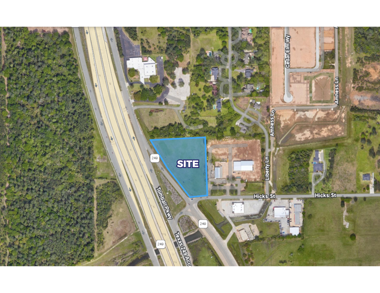 Hicks Rd, Tomball, TX for sale - Building Photo - Image 1 of 6