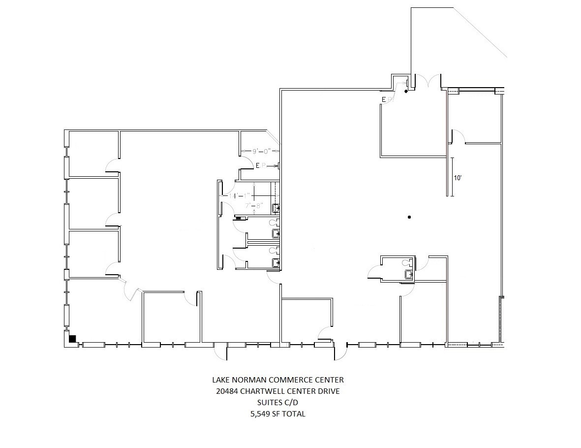 20464 Chartwell Center Dr, Cornelius, NC for lease Floor Plan- Image 1 of 1