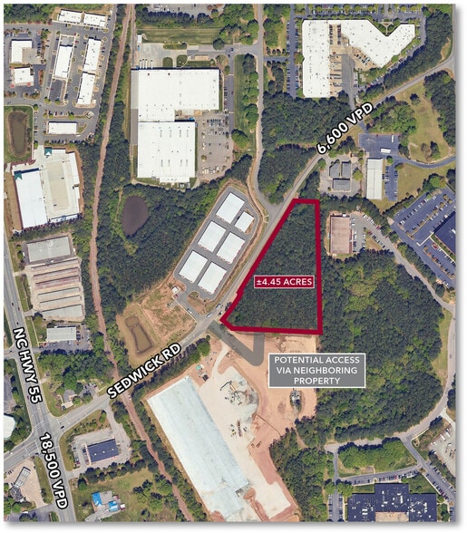 2216 Sedwick Rd, Durham, NC for sale - Building Photo - Image 2 of 3