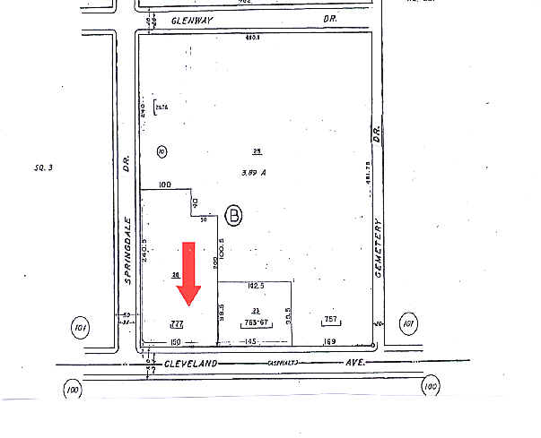 777 Cleveland Ave SW, Atlanta, GA for lease - Plat Map - Image 3 of 10