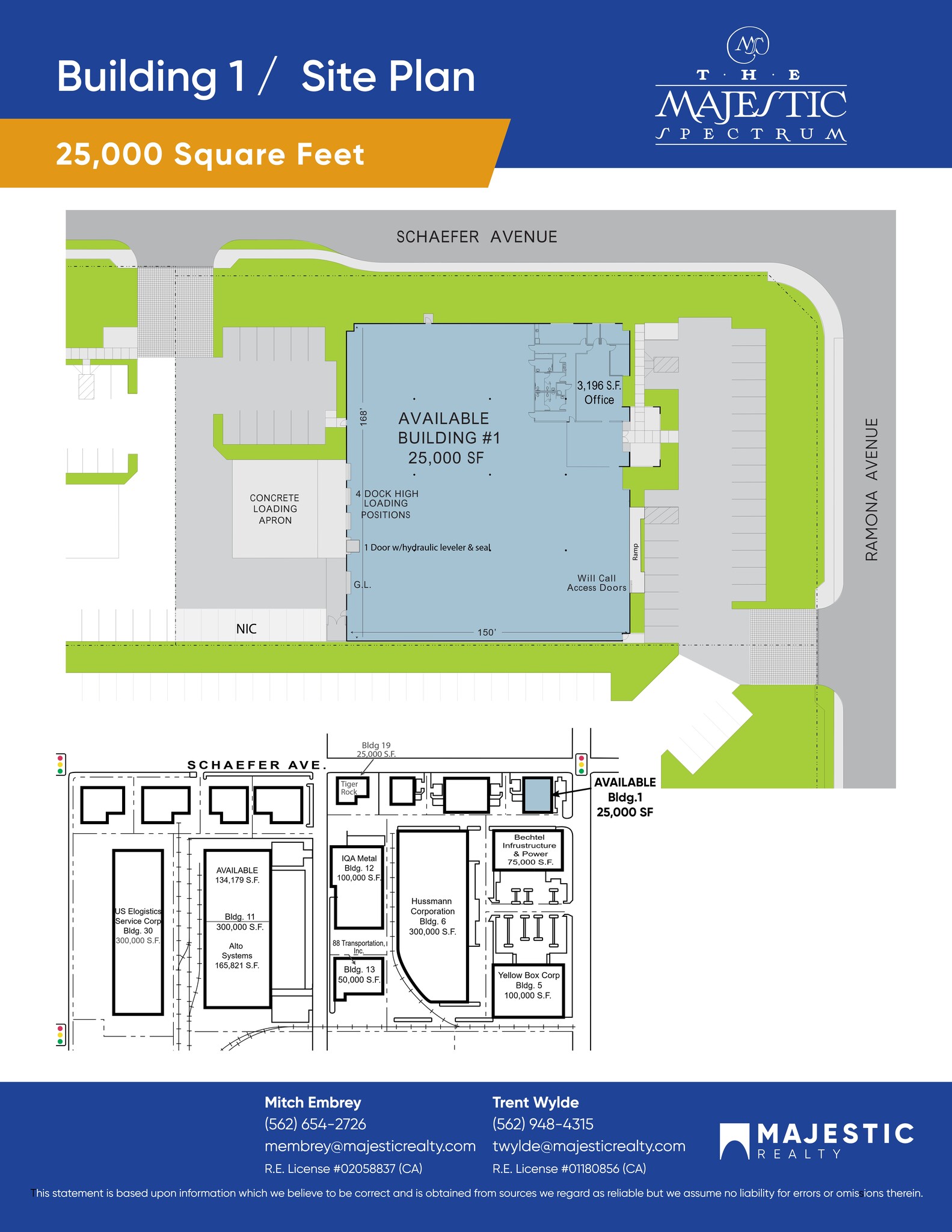 13710 Ramona Ave, Chino, CA for lease Site Plan- Image 1 of 1