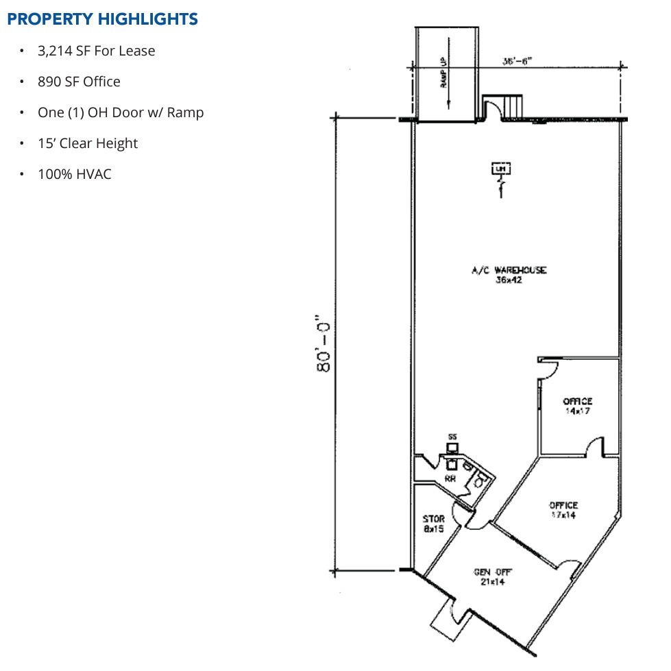 1517 W Carrier Pky, Grand Prairie, TX for lease Floor Plan- Image 1 of 1