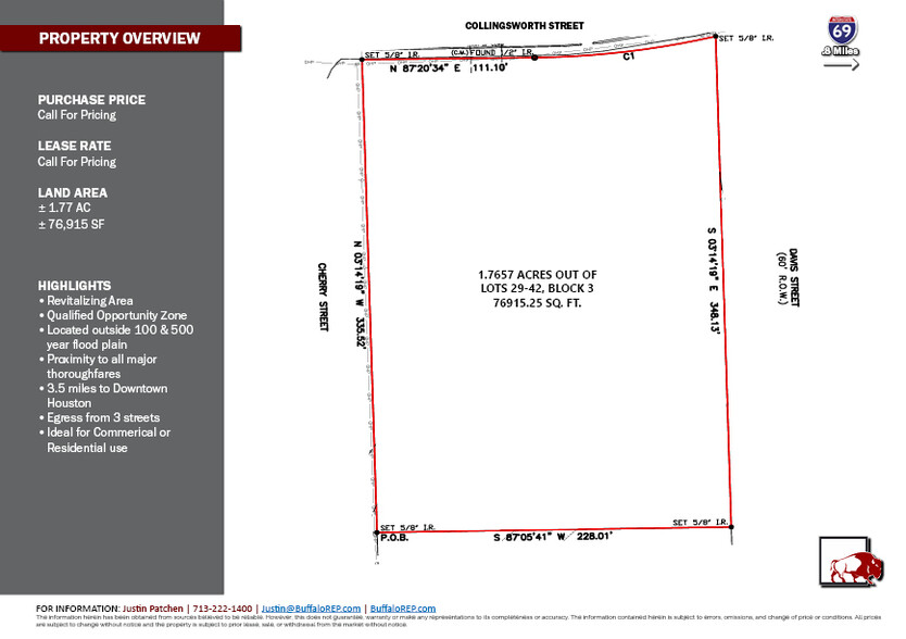 2502 Collingsworth St, Houston, TX for lease - Building Photo - Image 2 of 3