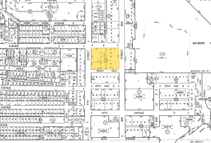 1100 Fourth St S, Saint Petersburg, FL for sale - Plat Map - Image 2 of 4