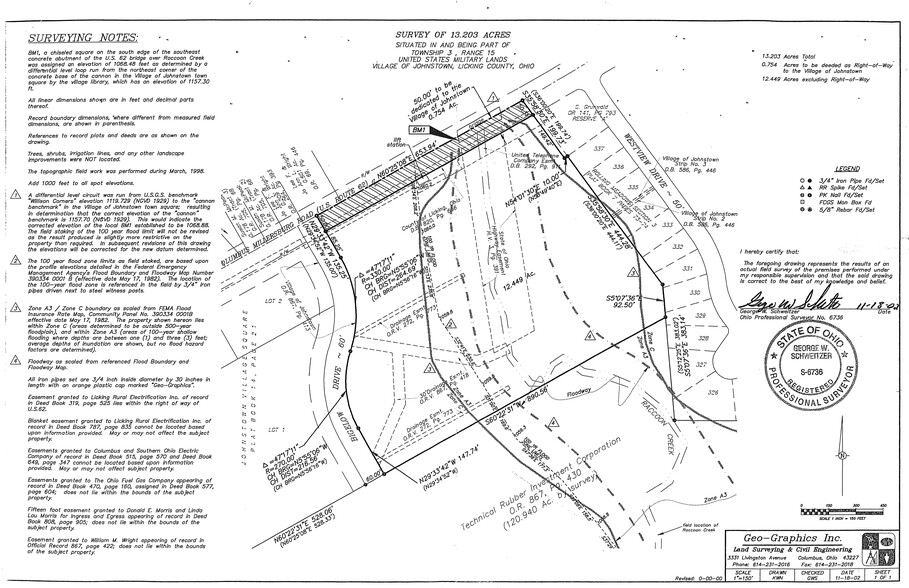 0 W Coshocton St, Johnstown, OH for sale - Site Plan - Image 3 of 4