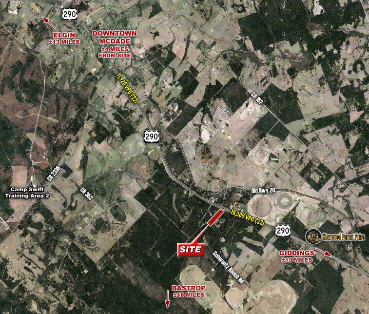 US Highway 290 East, Mcdade, TX 78650 Land for Sale