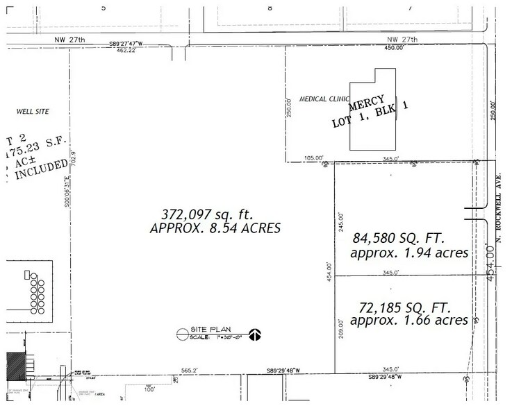 2601 N Rockwell Ave, Bethany, OK for sale - Site Plan - Image 2 of 3