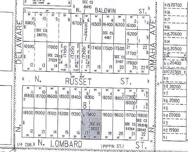 2335-2353 N Lombard St, Portland, OR for sale Plat Map- Image 1 of 1
