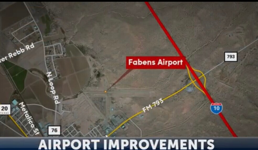 100 Fabens Airport, Fabens, TX 79838 1.41 Acres for The Perfect
