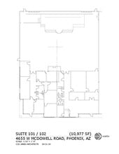 4655 W McDowell Rd, Phoenix, AZ for lease Floor Plan- Image 1 of 1