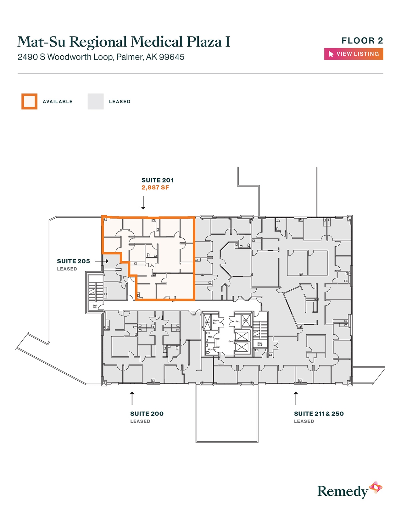 2490 S Woodworth Loop, Palmer, AK for lease Floor Plan- Image 1 of 1