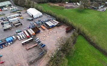 Anthony Way, Uffculme, DEV - AERIAL  map view