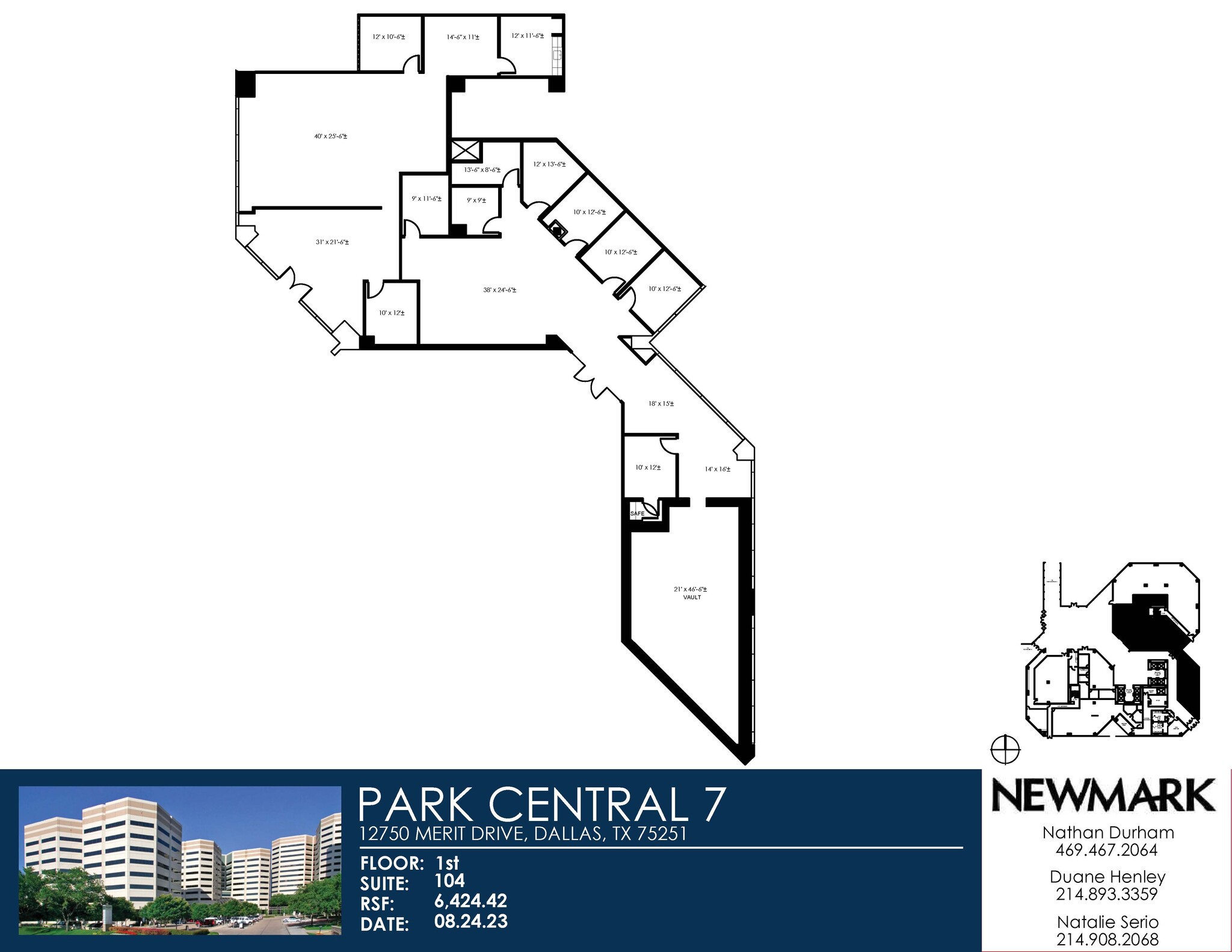 12750 Merit Dr, Dallas, TX for lease Floor Plan- Image 1 of 1