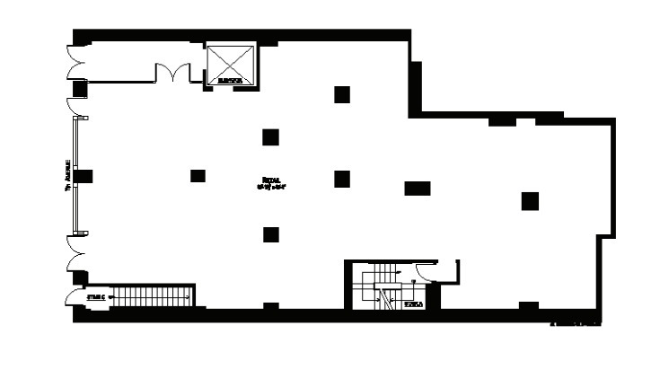 711 7th Ave, New York, NY for lease Floor Plan- Image 1 of 1