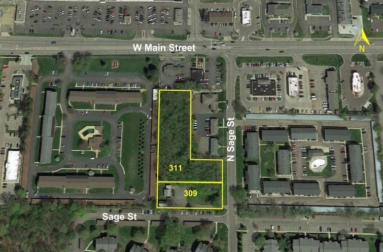 311 N Sage St, Kalamazoo, MI for sale Plat Map- Image 1 of 1