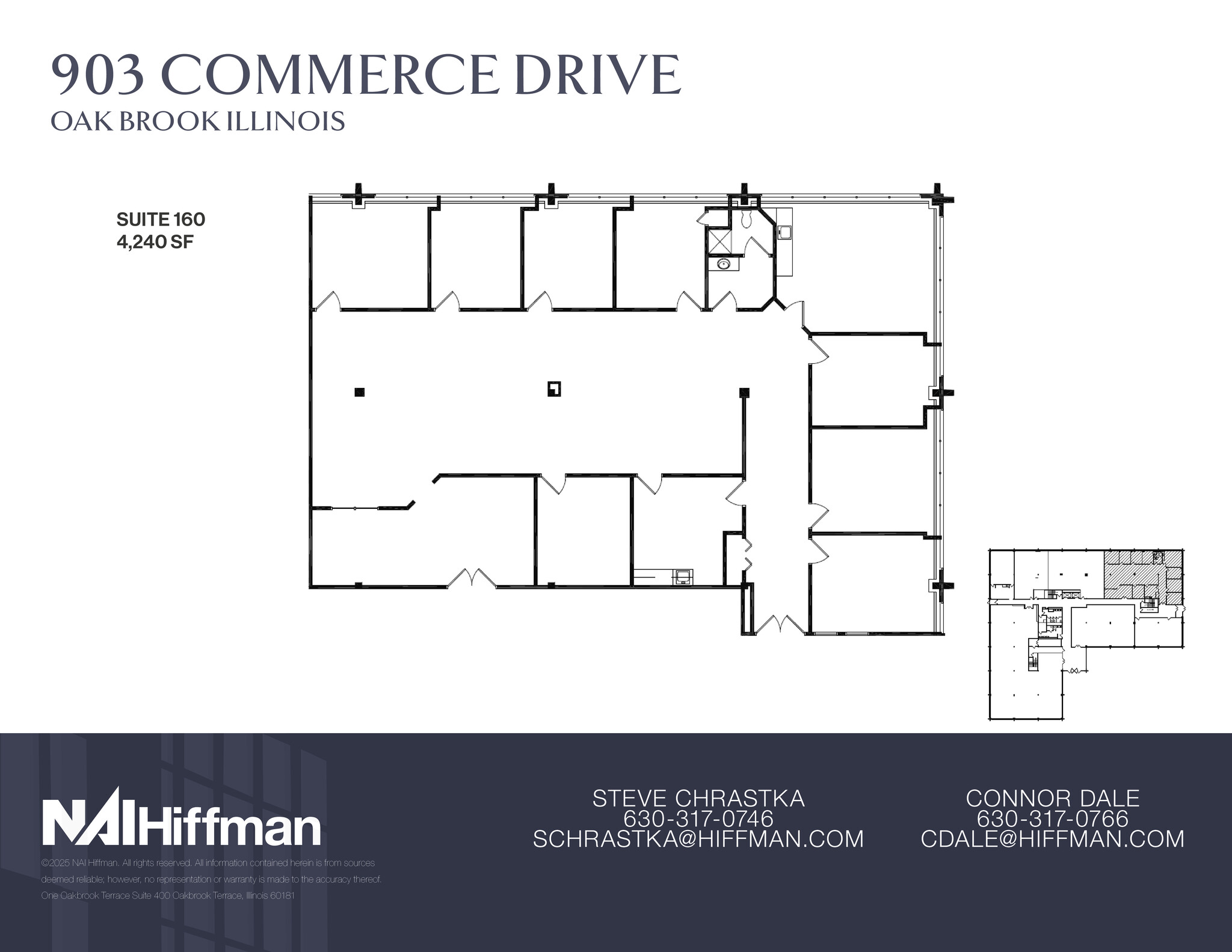 903 Commerce Dr, Oak Brook, IL for lease Floor Plan- Image 1 of 1