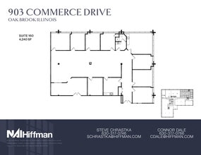 903 Commerce Dr, Oak Brook, IL for lease Floor Plan- Image 1 of 1