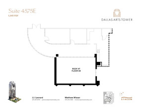 2200 Ross Ave, Dallas, TX for lease Floor Plan- Image 1 of 1