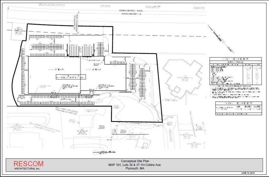 6 Collins Ave, Plymouth, MA for lease - Floor Plan - Image 2 of 2