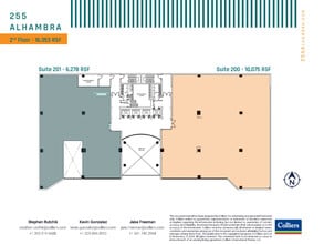 255 Alhambra Cir, Coral Gables, FL for lease Floor Plan- Image 2 of 3