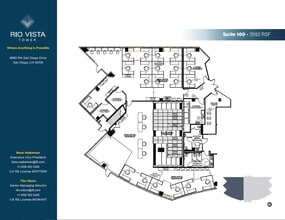 8880 Rio San Diego Dr, San Diego, CA for lease Floor Plan- Image 1 of 1