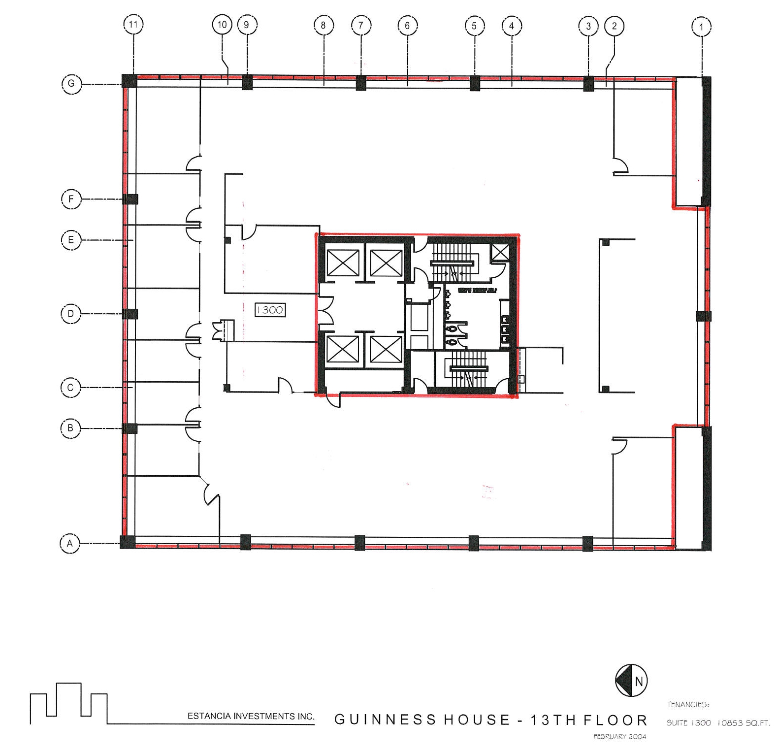 727 7th Ave SW, Calgary, AB for lease Floor Plan- Image 1 of 1